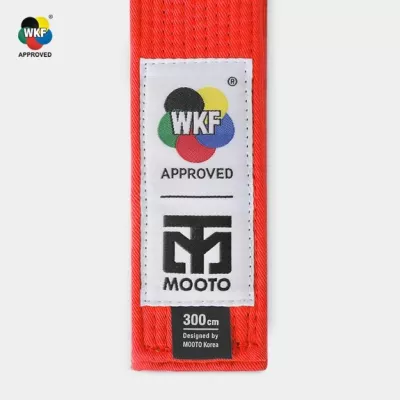 Ceinture de Karaté Rouge 4,5 cm