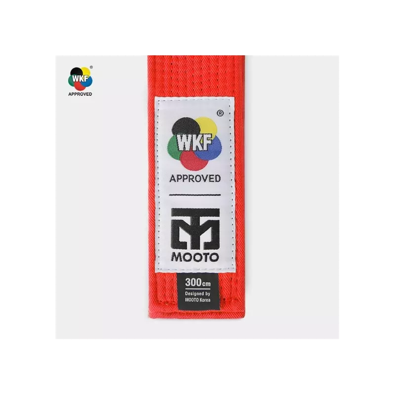 Ceinture de Karaté Rouge 4,5 cm Ceinture de Karaté Rouge 4,5 cm