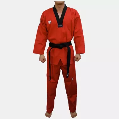 MOOTO Dobok rouge "Red Challenger"
