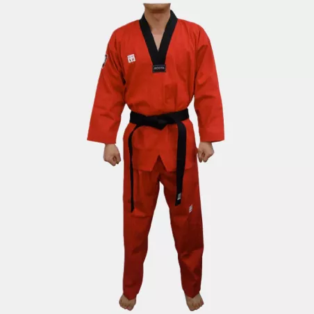 MOOTO Dobok rouge "Red Challenger"