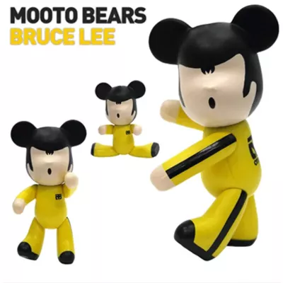 Bearbrick Porte-clé MOOTO Bear BRUCE LEE