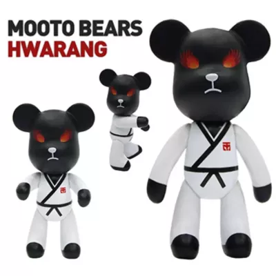 Bearbrick Porte-clé MOOTO Bear HWARANG